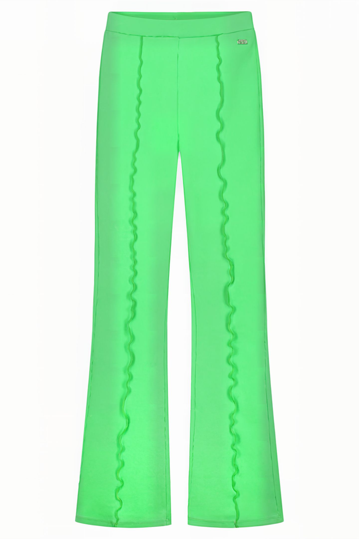 LETTUCE RIB PANTS SPRING GREEN 1