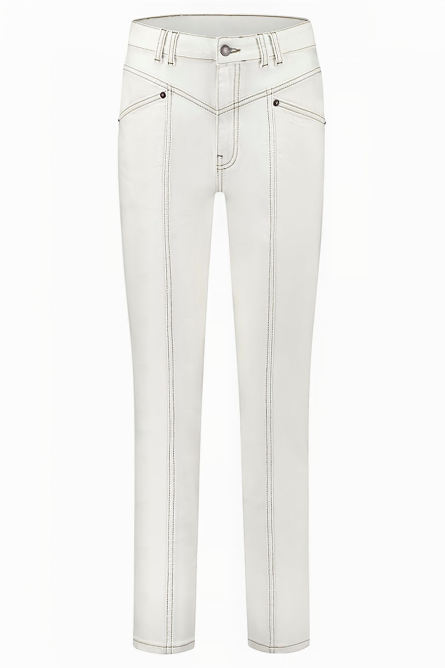 BOY HIGHWAIST JEANS OFF WHITE 2