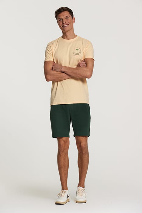 MEN TEE TULUM PALM CAYMAN PEACH ORANGE 3