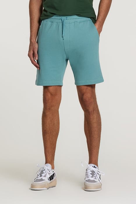 MEN SWEAT SHORTS SOLID STEVE CAMEO BLUE 1