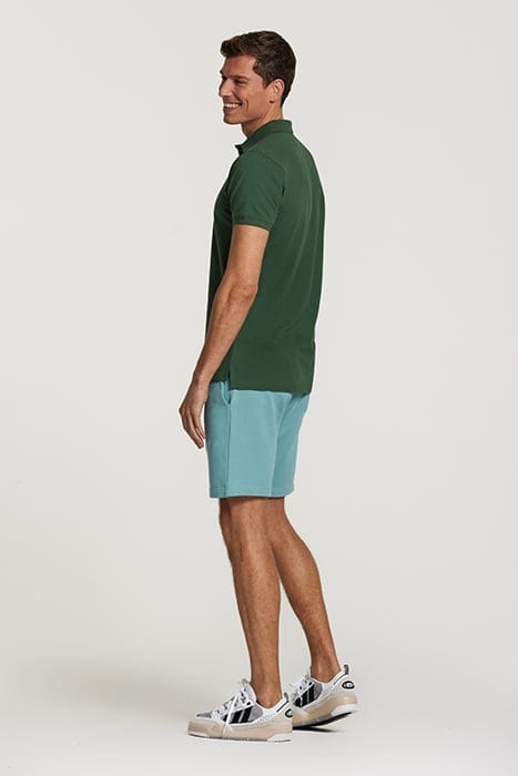 MEN SWEAT SHORTS SOLID STEVE CAMEO BLUE 4