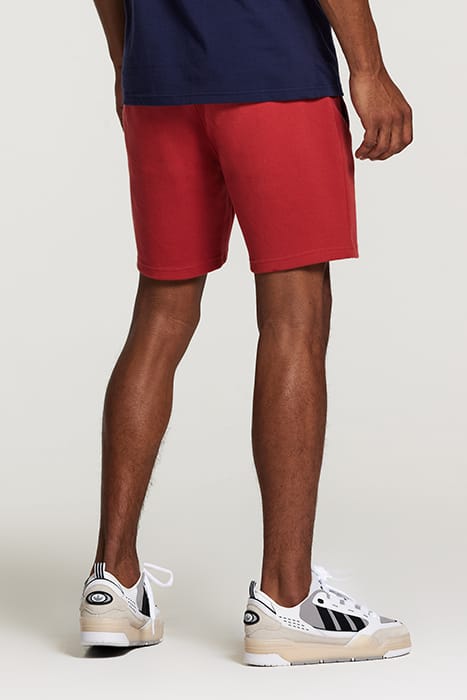 MEN PIQUE SHORTS MAVIS TANDORI SPICE BROWN 2