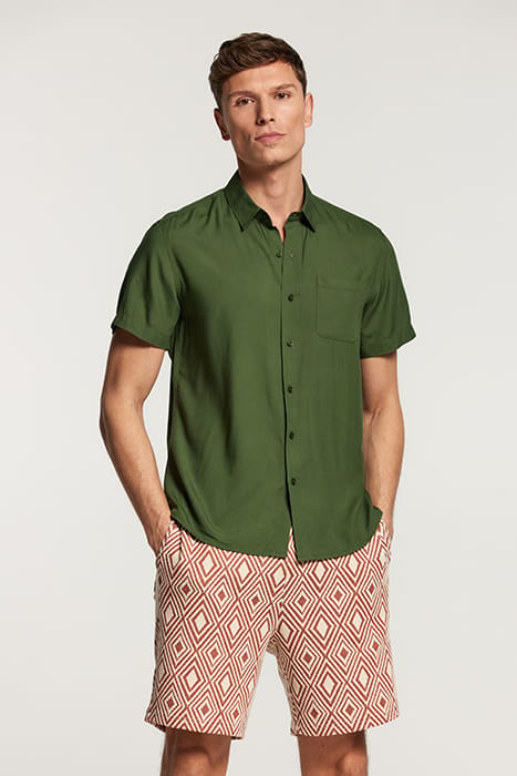 MEN INTARSIA SHORTS CHUTNEY BROWN 4