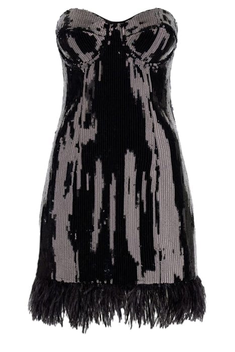 MARCIANO BY GUESS JOSEPHINE CORSET DRE JET BLACK 1