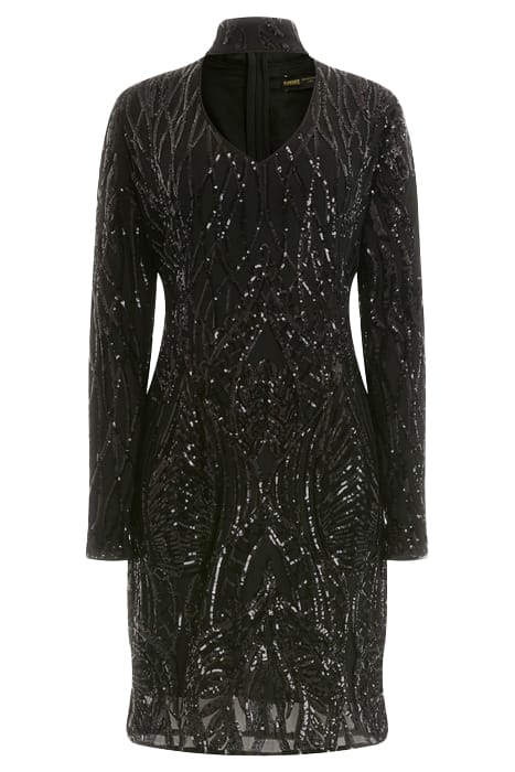 MARCIANO BY GUESS ROARING SEQUINS SHOR JET BLACK MULTI 4