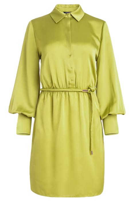 MARCIANO BY GUESS PETRA DRESS SOLID TAKE ROOT GREEN 5