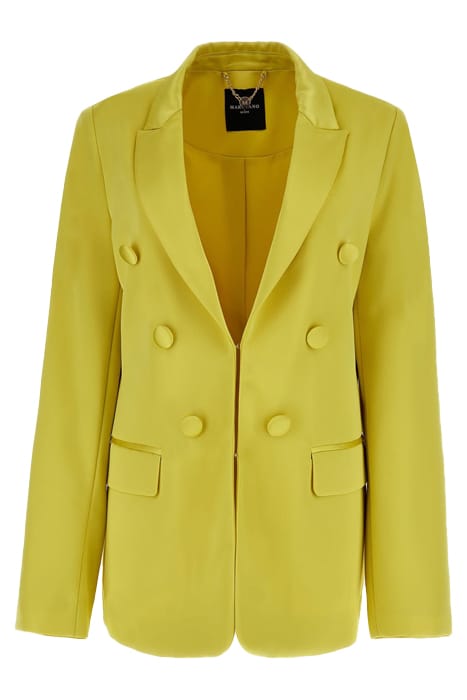 MARCIANO BY GUESS LUCY BLAZER SOLID GREEN LUSTER 6