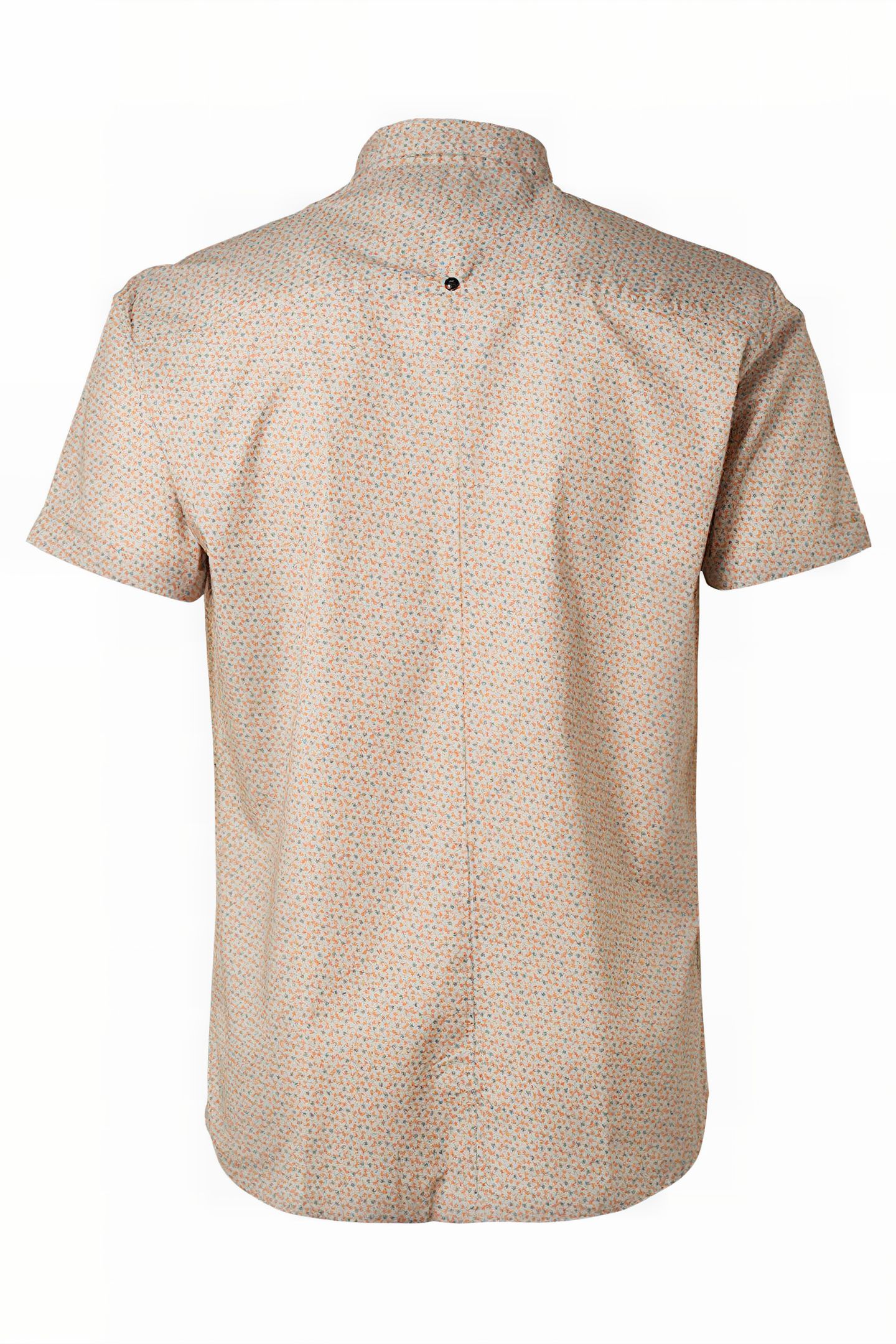 SHIRT SHORT SLEEVE ALLOVER PRINTED STRETCH PAPAYA 2