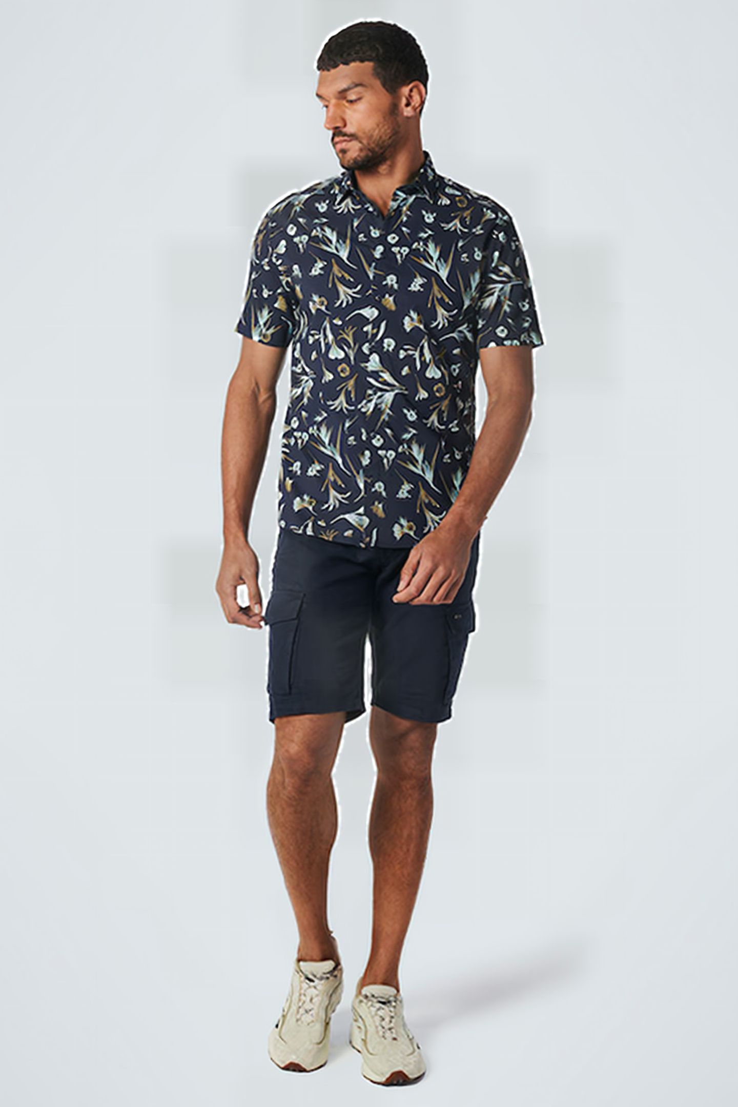 SHIRT SHORT SLEEVE ALLOVER PRINTED NIGHT 3