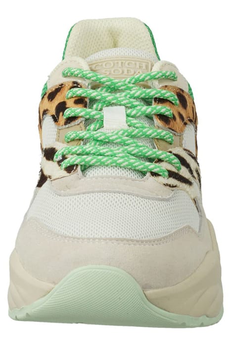 CELEST SNEAKER GREEN ANIMAL PRINT 10