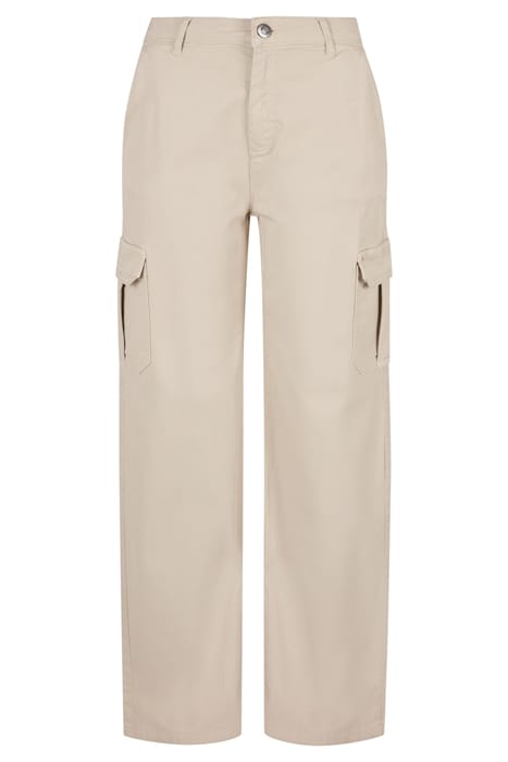 LADIES HIGH WAIST STRAIGHT CARGO PANTS SOFTSEAGRASS 4