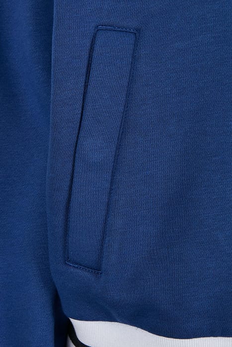 LADIES OVERSIZED COLLEGE SWEAT JACKET SPACEBLUE 10