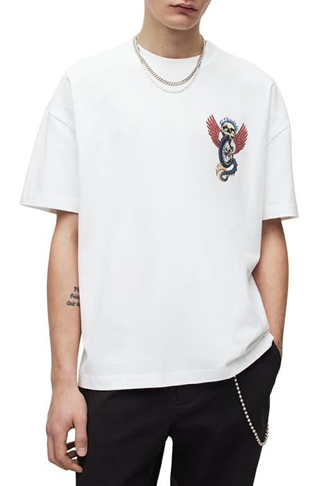 ROAD RASH SS CREW OPTIC WHITE 1