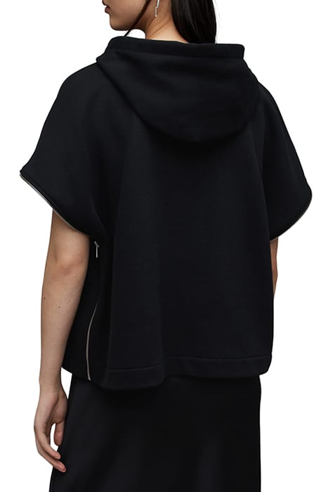 JAMIE ZIPPER HOODY BLACK 2