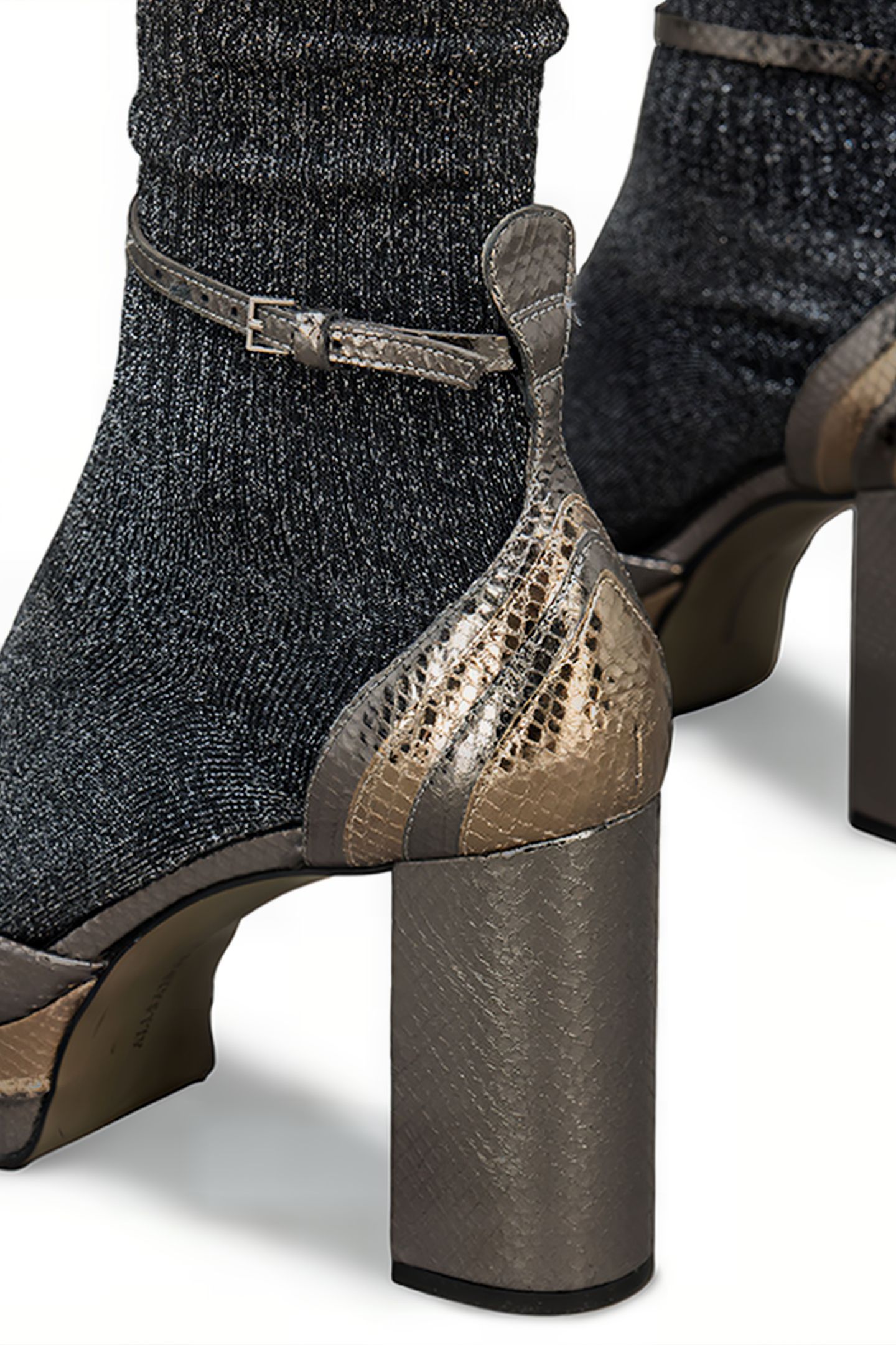 TIA MET PLATFORM HEE GUN/GOLD/BRONZE 6