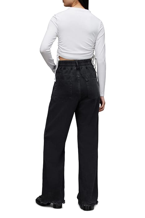 HAILEY WIDE LEG JEAN WASHED BLACK 3