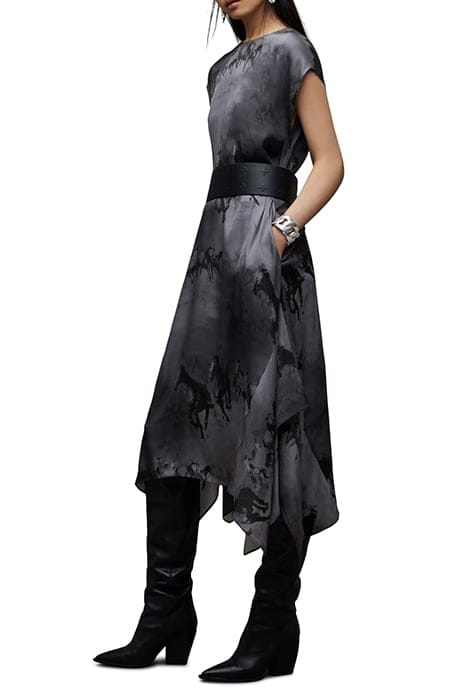 GIAN DIONNE DRESS SLATE GREY 2