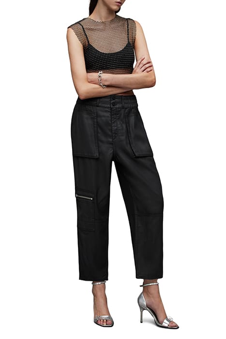 HAILEY COATED JEAN BLACK 6