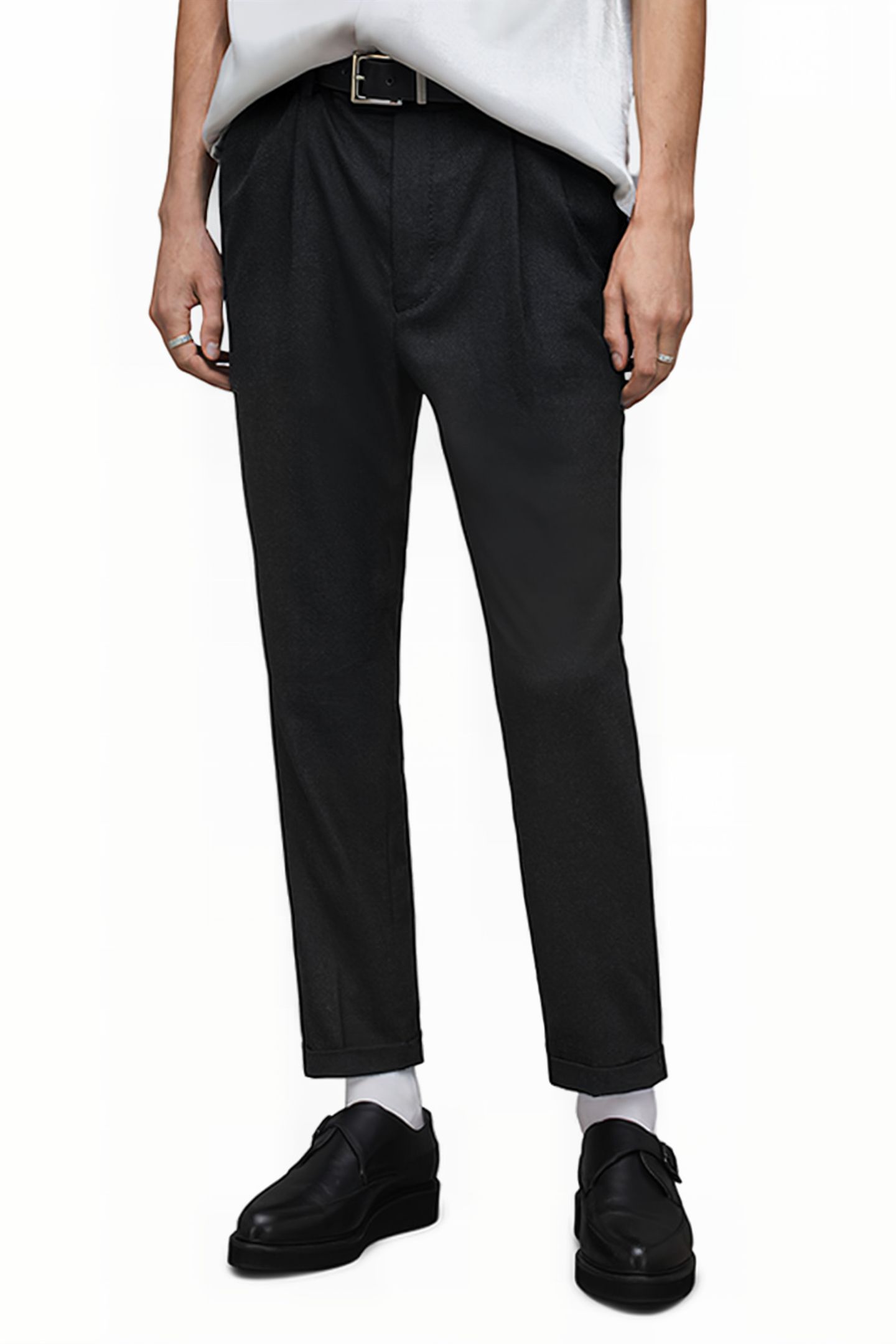 LEIGH TROUSER CHARCOAL GREY 1