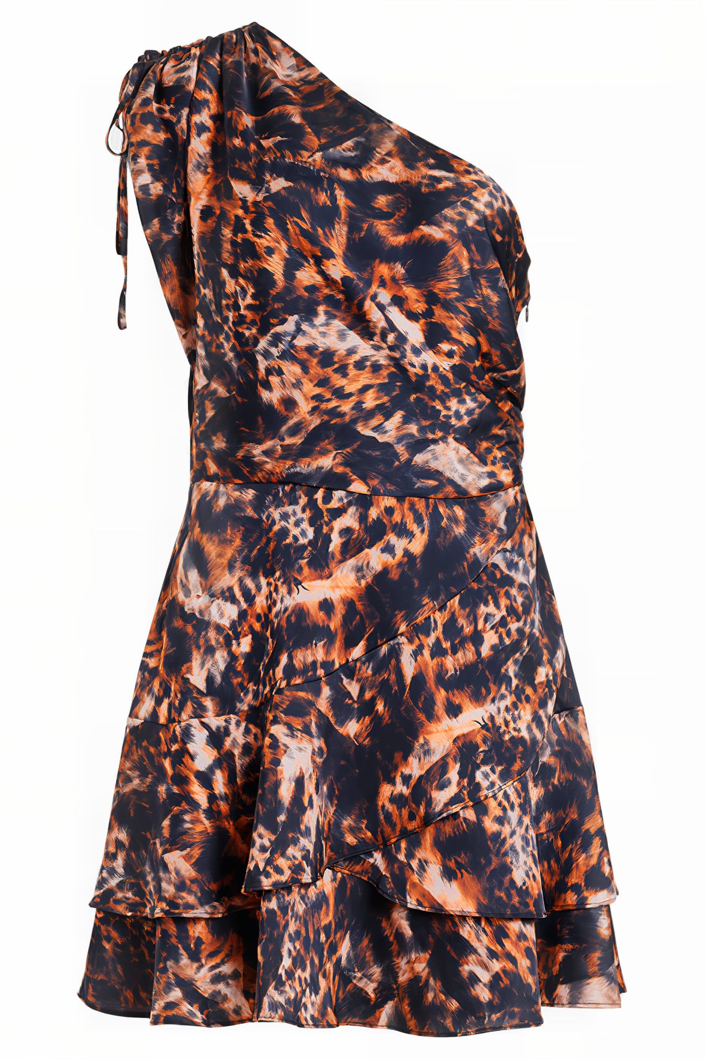 CAYLA SPARK DRESS BROWN 3