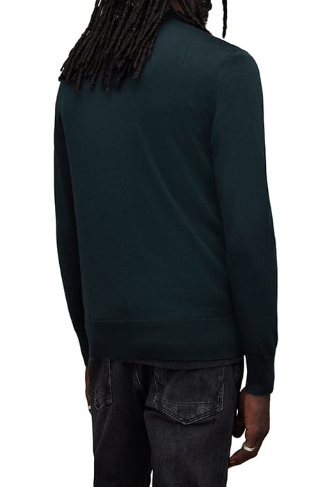 MODE MERINO LS POLO RACING GREEN 2