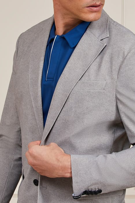 MARCIANO BY GUESS WISTON PERFORMING LIGHT WOOL GREY BLAZER E 5