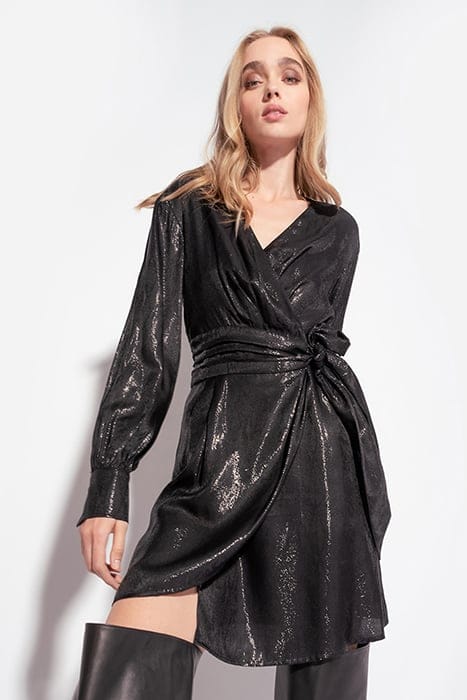 ARIANNA ABITO JAQUARD EFFETTO BLACK 1