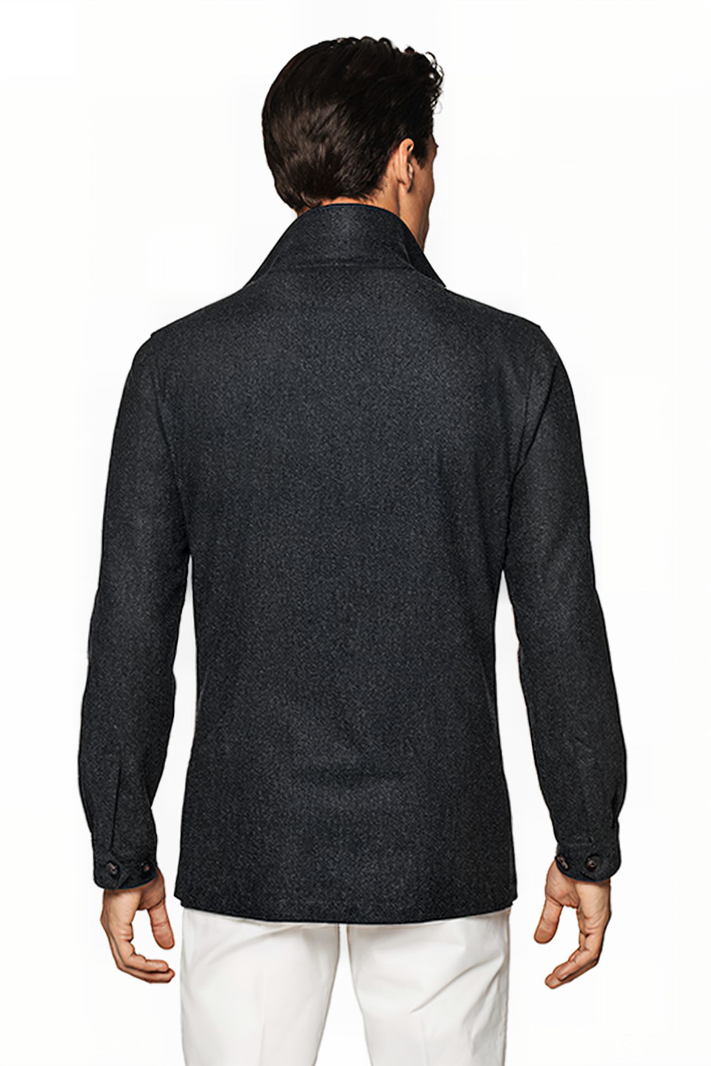 DARK GREY GREENWICH SHIRT-JACKET DARK GREY 2