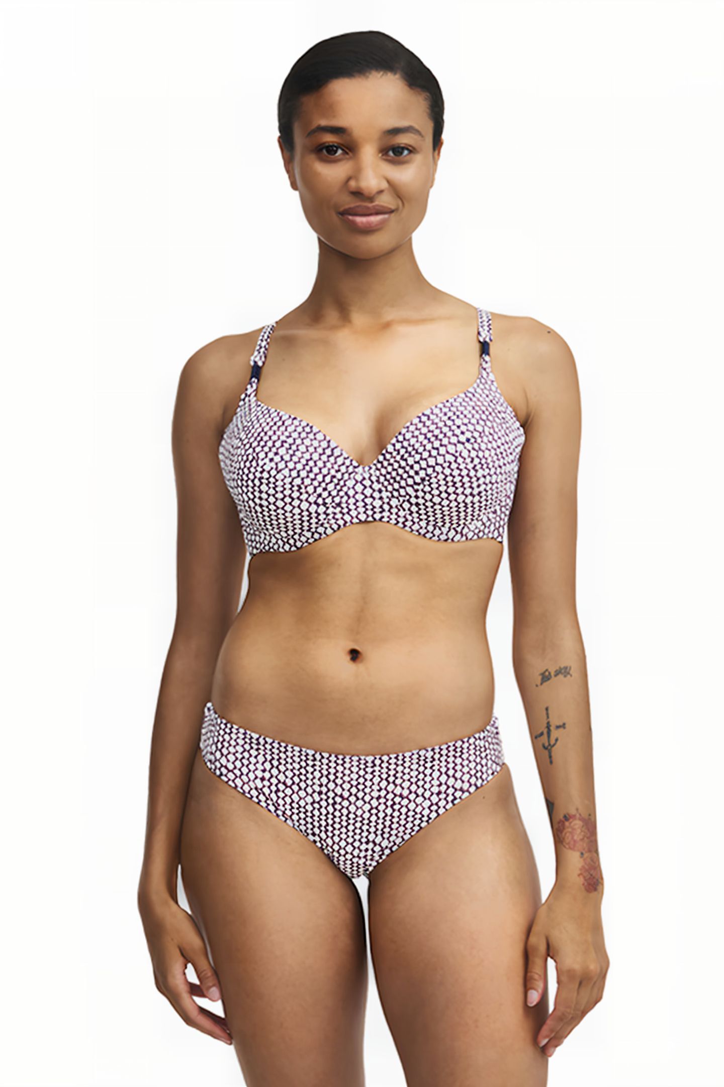 SW BRA TSHIRT BLUE IKAT 1