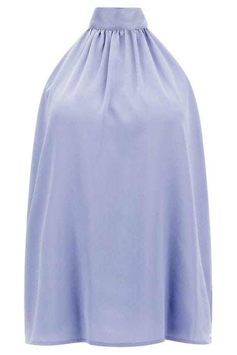 MARCIANO BY GUESS FALLING FLORAL TOP DUST LIGHT BLUE 4