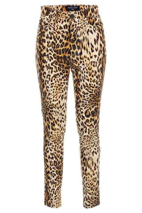 MARCIANO BY GUESS FULL STRASS PRINTED SPELLBOUND SKINNY PANT 4