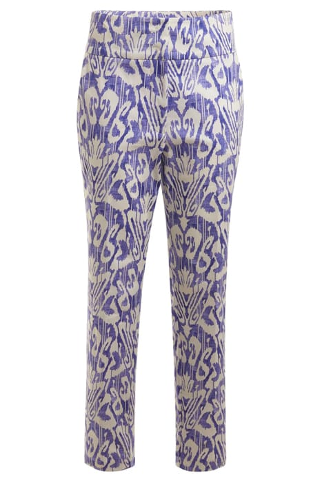 MARCIANO BY GUESS SHELLY PRINTED PANT SUBSTANCE BLUE SKINNY 4