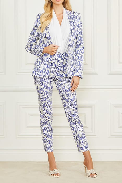 MARCIANO BY GUESS SUBSTANCE BLAZER BLUE PRINT 5