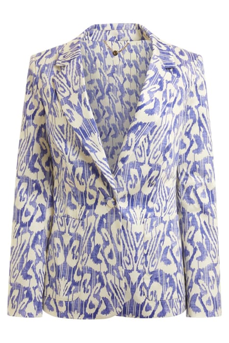MARCIANO BY GUESS SUBSTANCE BLAZER BLUE PRINT 4