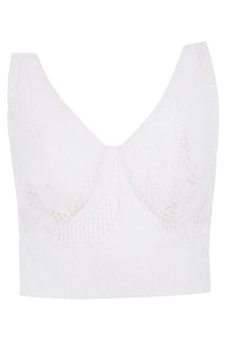 MARCIANO BY GUESS DEONNA TOP TRUE WHITE 4