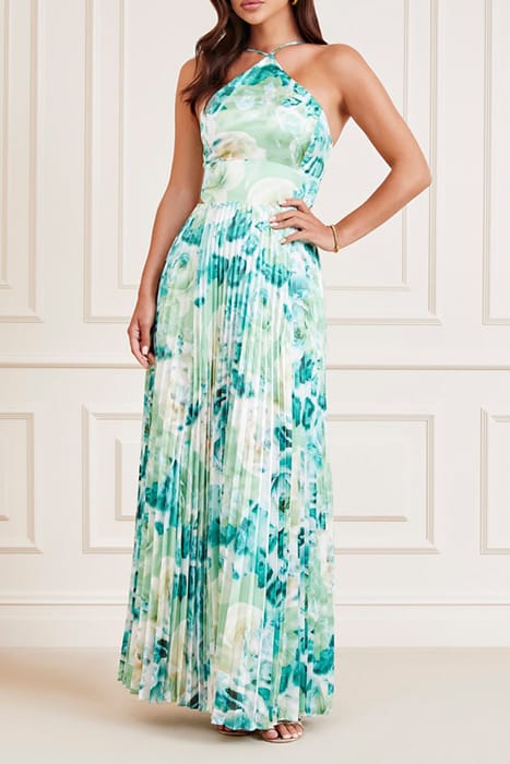 MARCIANO BY GUESS BLOOMBURST FLORAL ROSES BOUQUET MAXI DRESS 1