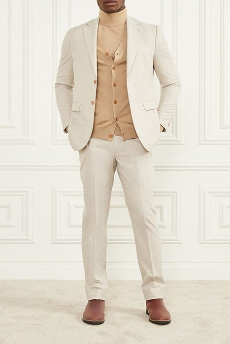 MARCIANO BY GUESS ROGER CLASSIC CHINO HERB TAN TAILORED PANT 3