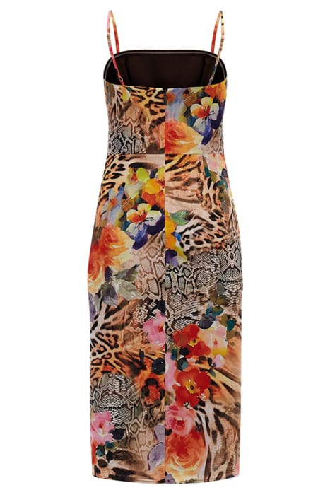MARCIANO BY GUESS ELLERY DRESS WILD FLOWER FALL PRINT 4