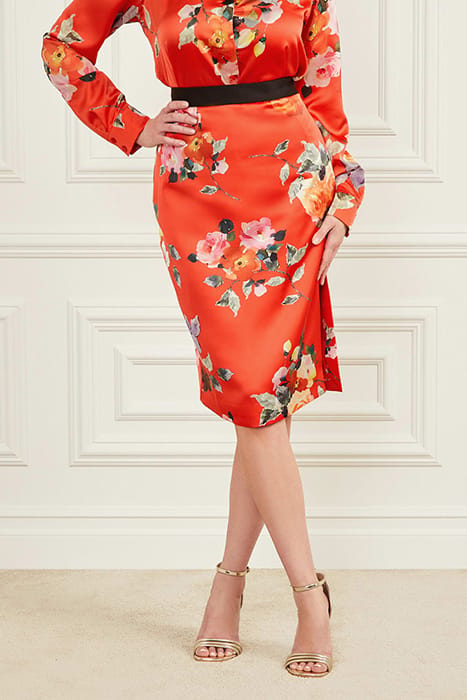 MARCIANO BY GUESS CORSAGE SKIRT PRINT 1