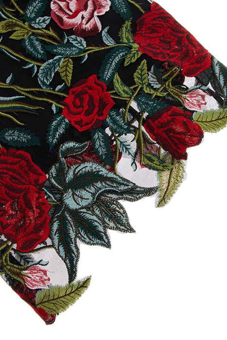 MARCIANO BY GUESS ROSA DRESS BLACK FLORAL MULTI 9
