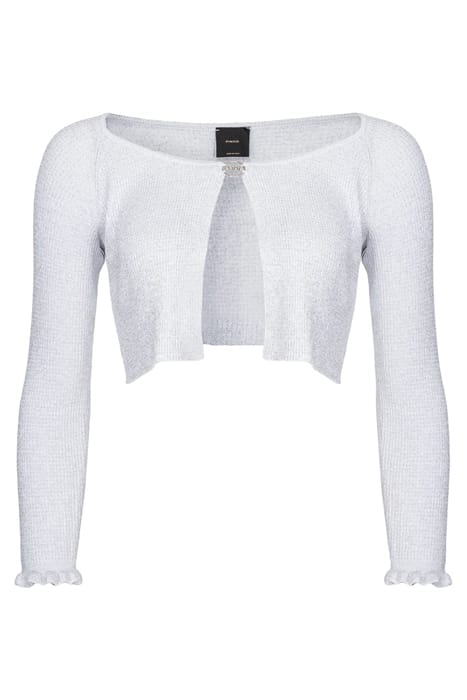 BLUMA CARDIGAN COSTINA LUREX SILVER GREY 1