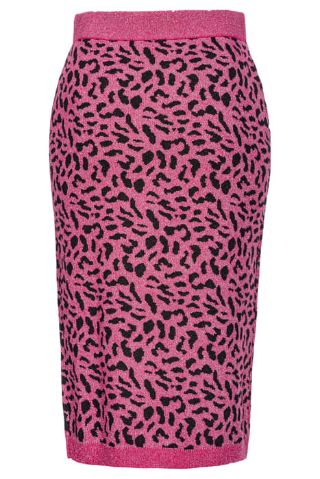 GIORNALAIO GONNA JACQUARD LURE NUDE ROSÉ & CLASSIC BLACK 2