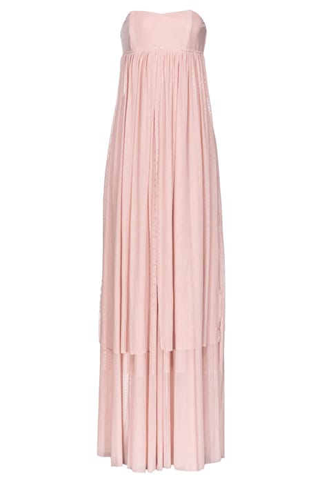 ANTROPOLOGO ABITO TULLE FLUIDO PEACH BEIGE 1