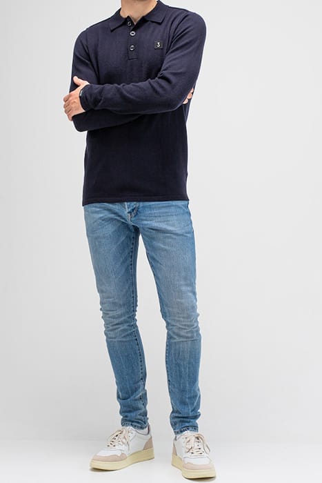 CLIFDEN POLO ALASKA BLUE 3
