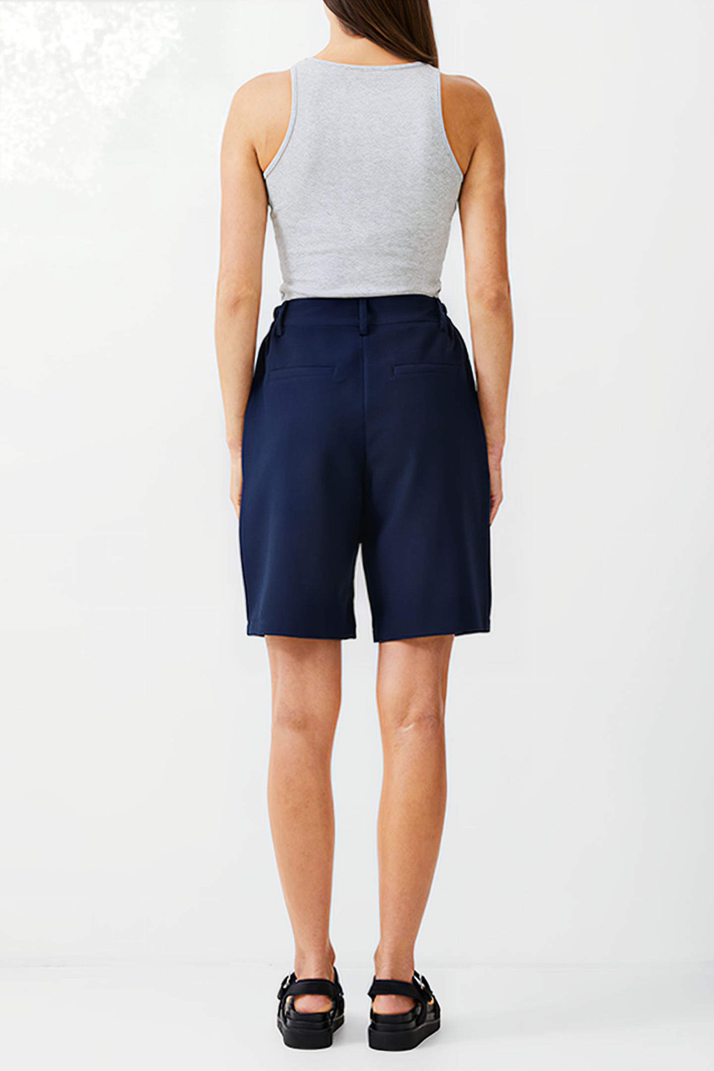 TAILORED SHORT DK NAVY 3