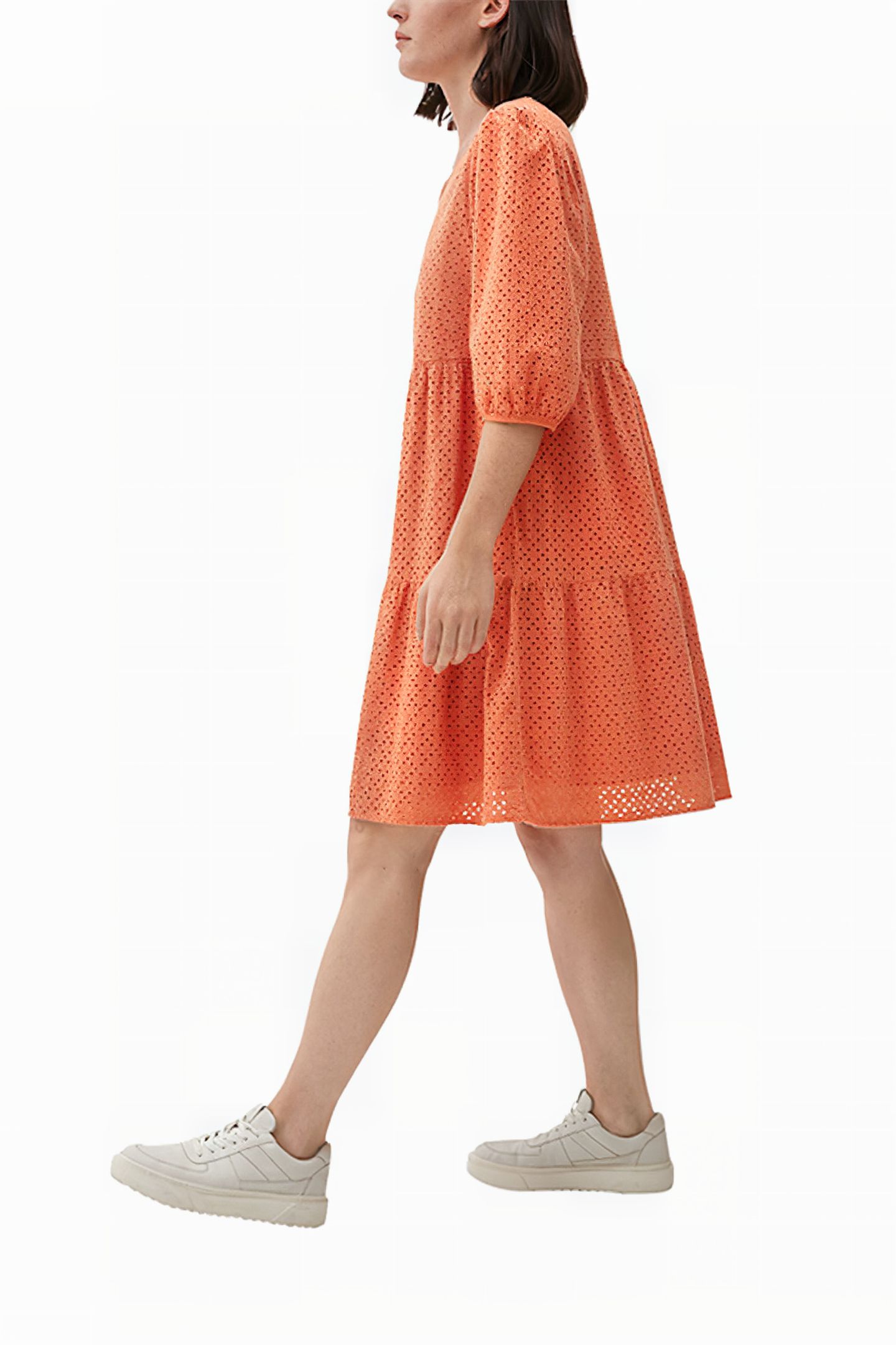 S.OLIVER DRESSES ORANGE 4