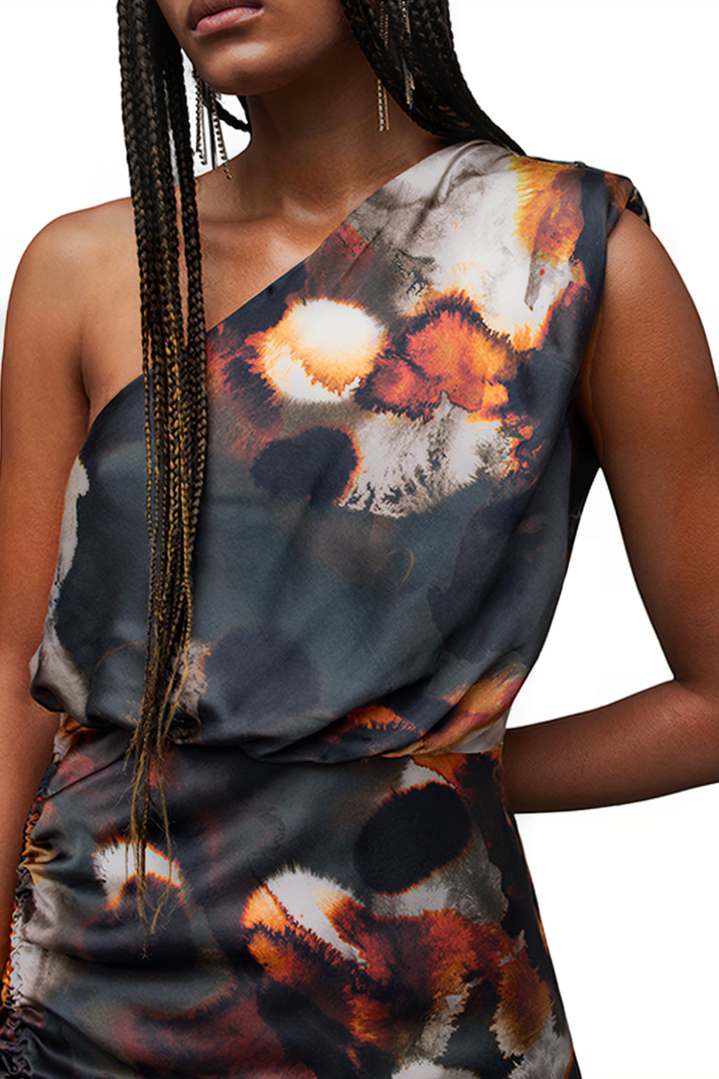 LAURA MARS DRESS RUST BROWN 6