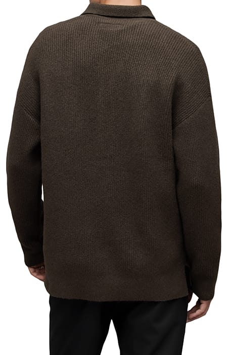SHAPLEY LS POLO DARK IVY GREEN 2