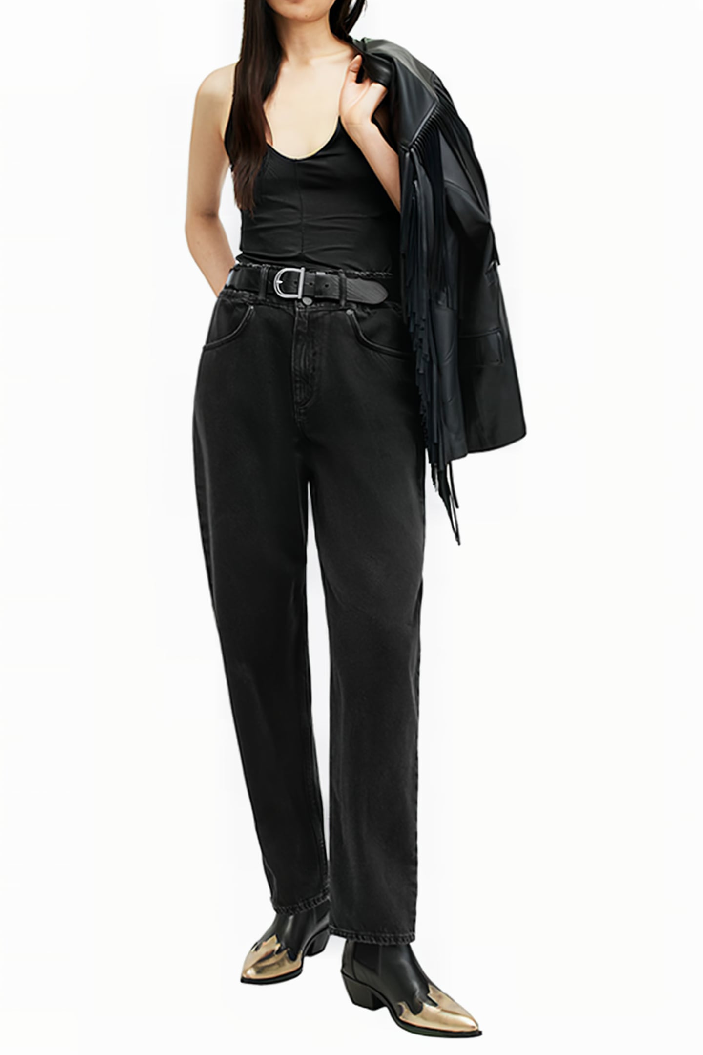 HAILEY FULL JEAN BLACK 5