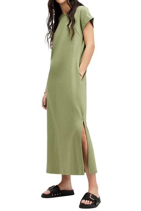 ANNA MAXI DRESS GRASS GREEN 4
